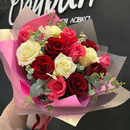 Микс  роз