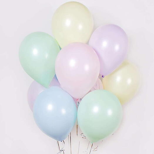 9 пастельных шаров