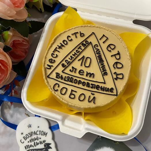 Бенто торт трезвость