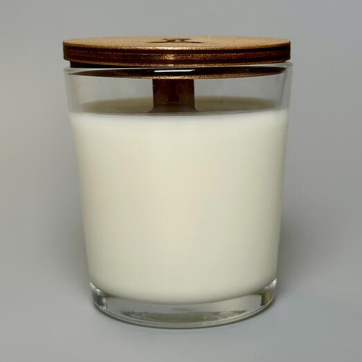 Свеча для антуража и атмосферы Candle Home 250 мл с деревянным фитилём