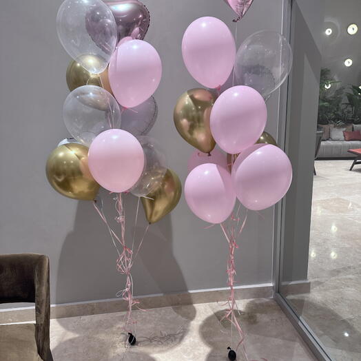 Helyum balon doğum gunu surprizi