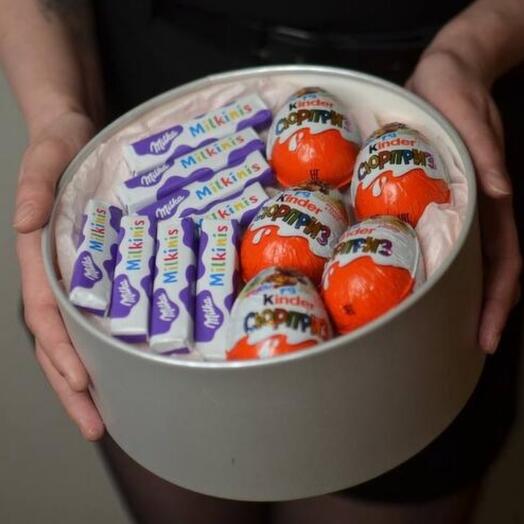 Набор с милкинис и киндерами