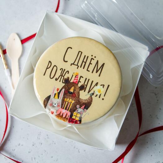 Бенто торт "С Днём Рождения!"