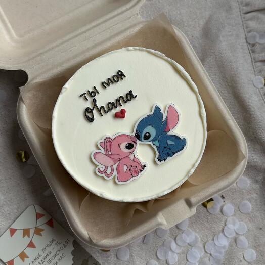Бенто торт ТЫ МОЯ OHANA