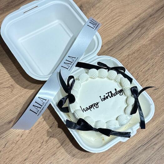 Бенто торт дизайном бантик