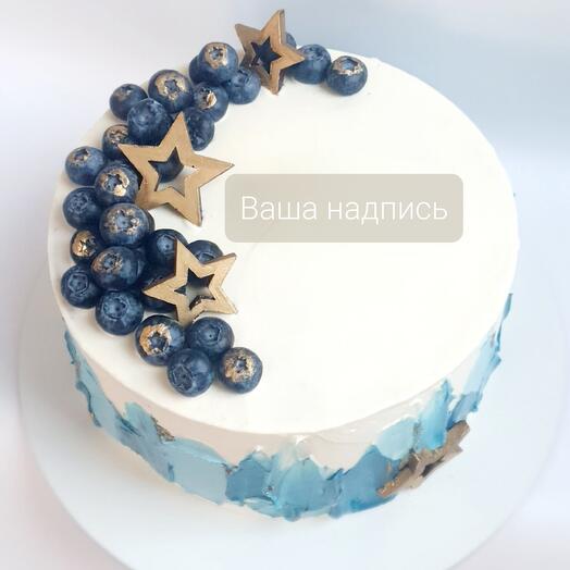 Торт Ягоды и шоколадный декор
