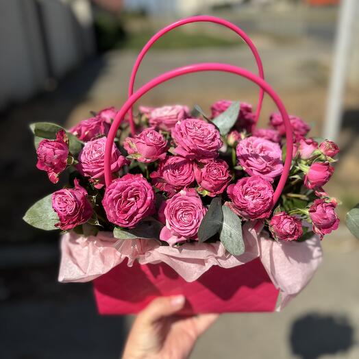 Цветы в сумочке