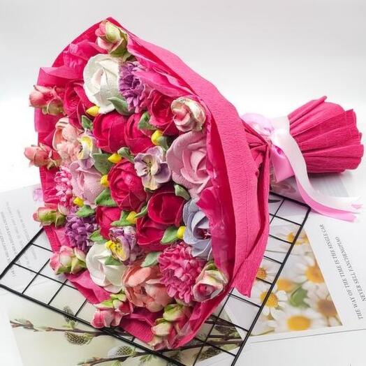 Bouquet of marshmallows "Bouquet of dreams"