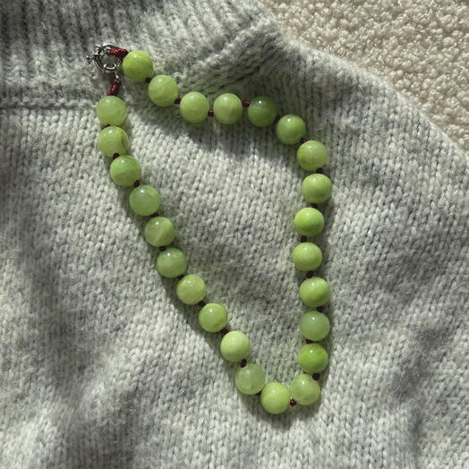 Ожерелье из оникса «Grapes»