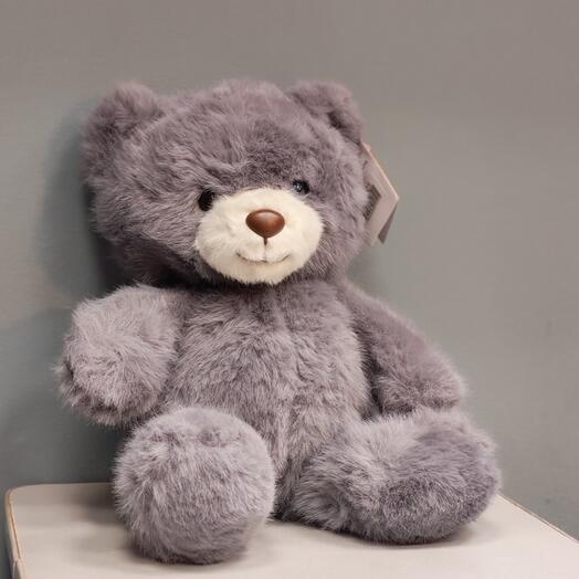 Мягкая игрушка медведь серый 7