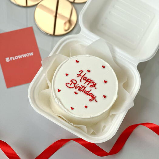 Бенто торт на день рождения Happy Birthday