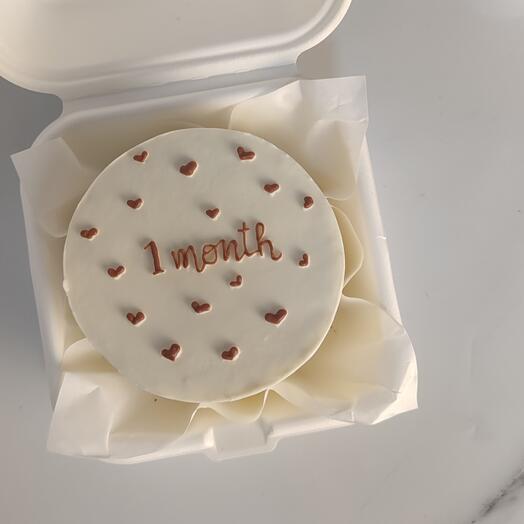 Бенто-торт "1 month"