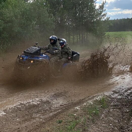 Подарочный сертификат «Туры и заезды на квадроциклах по бескрайним просторам Урала» (1 час, ПАКЕТ 1)