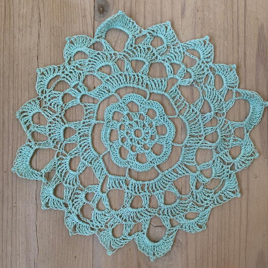 Салфетка вязаная