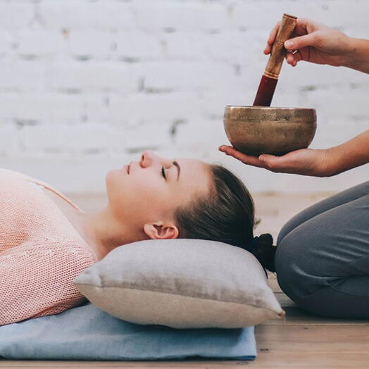 Подарочный сертификат «Программы с тибетскими поющими чашами» (ПАКЕТ 1, 1 человек)