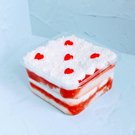 Cake box "Парижский вальс"  в 14 февраля на день влюбленных 💞