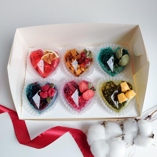 Подарочный набор чайных бомбочек "Мираж". Подарок для девушки, мамы