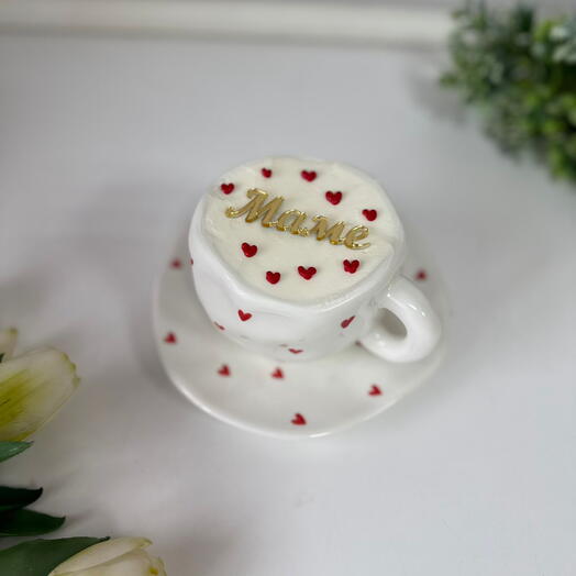 Кружка-сердце для любимой мамы