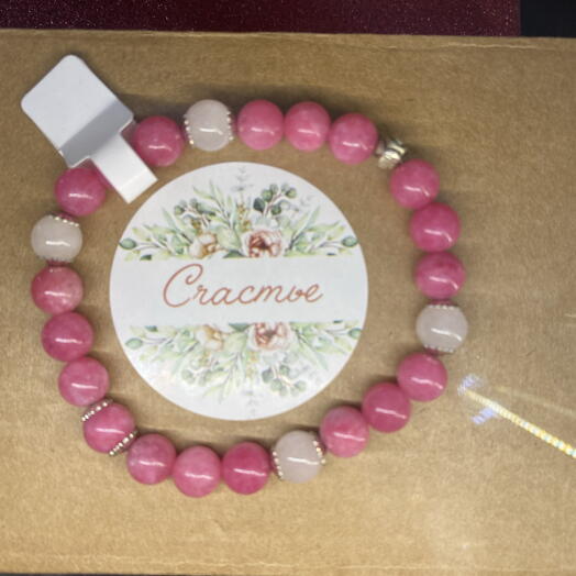 Браслет из натурального камня кварц