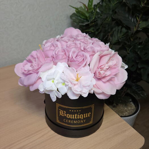 Букет из мыльных  цветов, микс