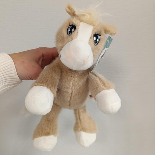Мягкая игрушка лошадка