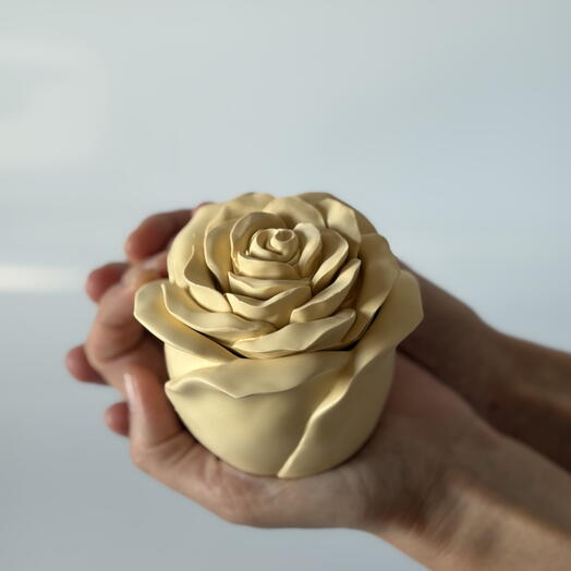 Aroma candle Tea Rose