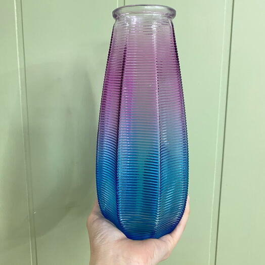 Ваза для цветов градиент