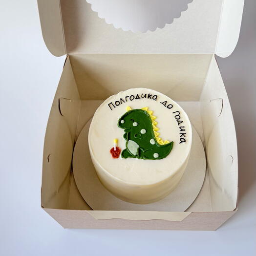 Бенто торт детский 🦖