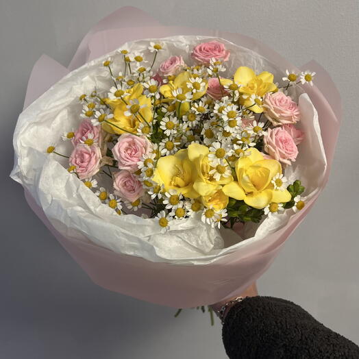 Bukiet Rożowa Delikatność