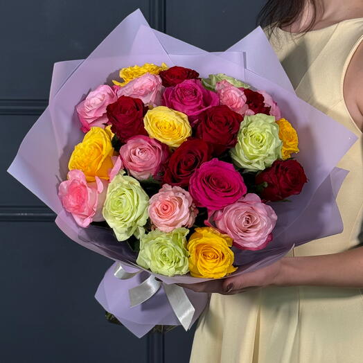 25 roses mix in craft