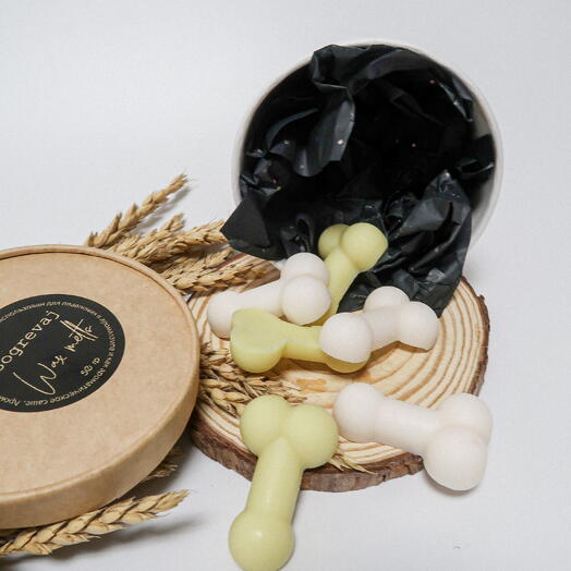 Мелтсы (Wax melts), ароматические саше "18+" с ароматом "Кокос и сандал"