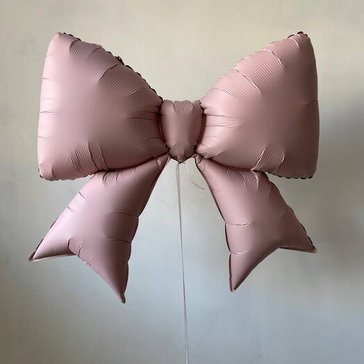 Бантик пудровый