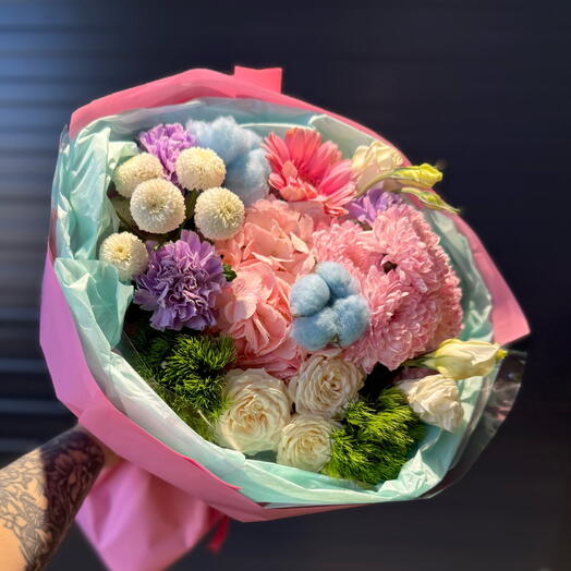 Дофаминовый букетик 🌸💝💐🌷/ цветы уфа/ доставка уфа/ Доставка в Уфе