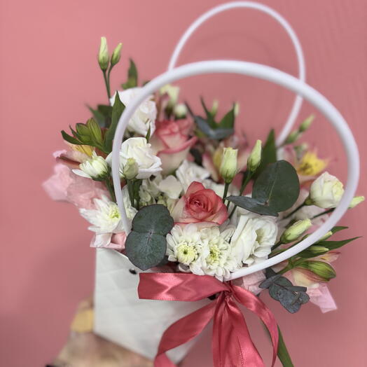 Цветы в коробке 15