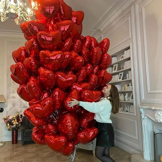 51 красное сердце ♥️