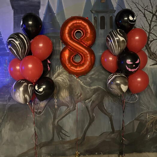 шары на 8 лет для мальчика