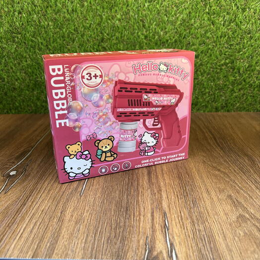 Пистолет мыльных пузырей Lunar-Globe Hello kitty
