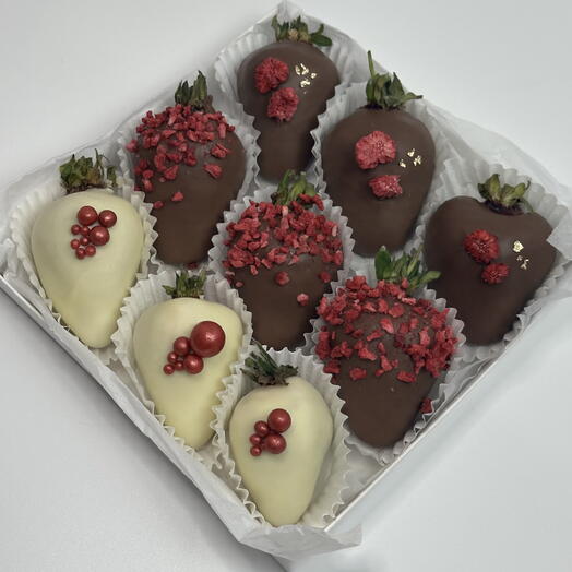 Клубника в шоколаде (9-12 шт) 6
