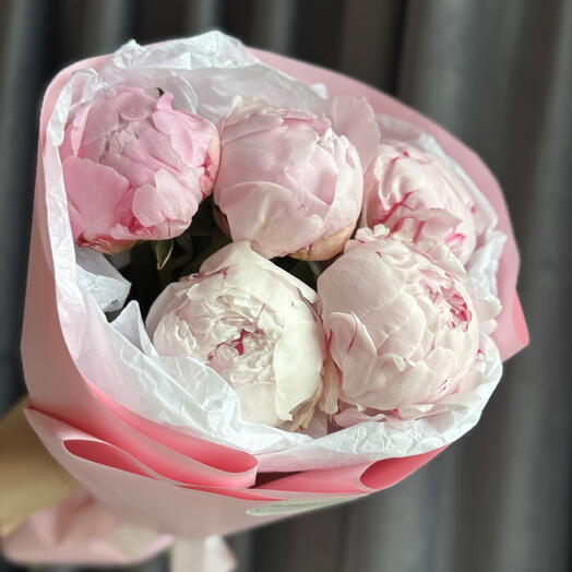 Букет из пионов 🌸