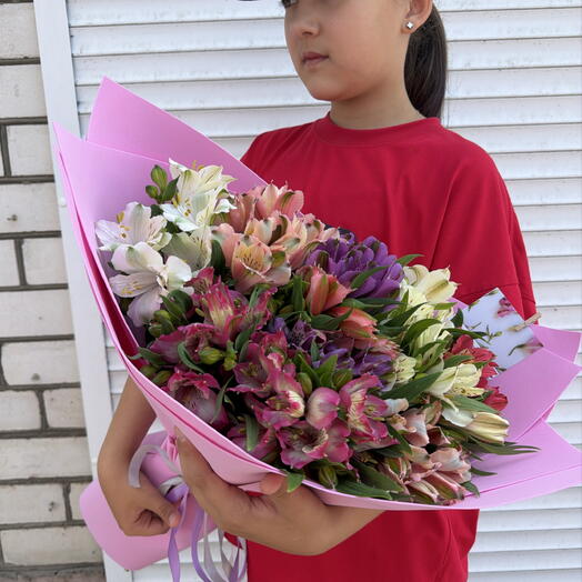 Микс альстрамерий хит лета
