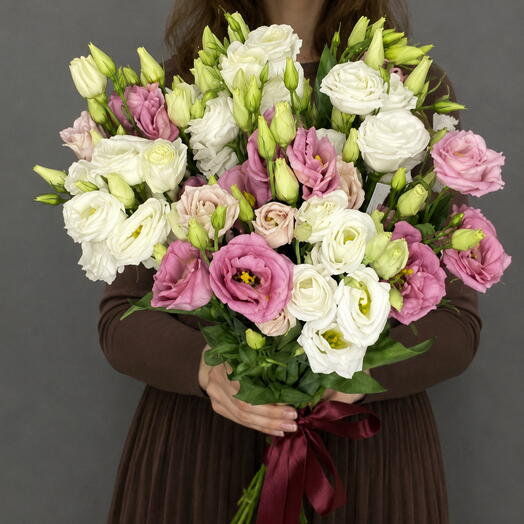 Pink   White Elegance