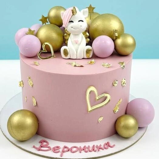 Торт детский для девочки на день рождения, ‭«Поняша»