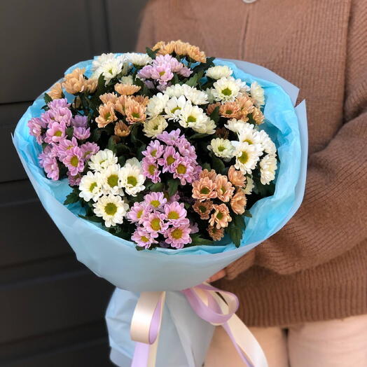 Букет сантини микс ( 15 шт)