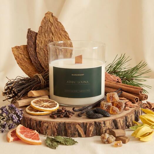 Ароматические свечи Manuscent Табак Ветивер