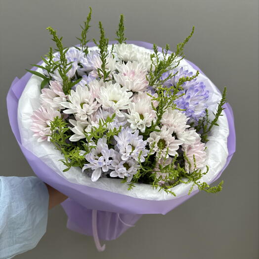 Авторский букет зефир 🌸