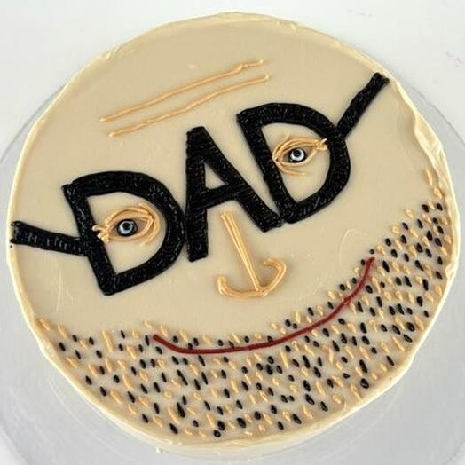 Торт для мужчины на день рождения, ‭«DAD»