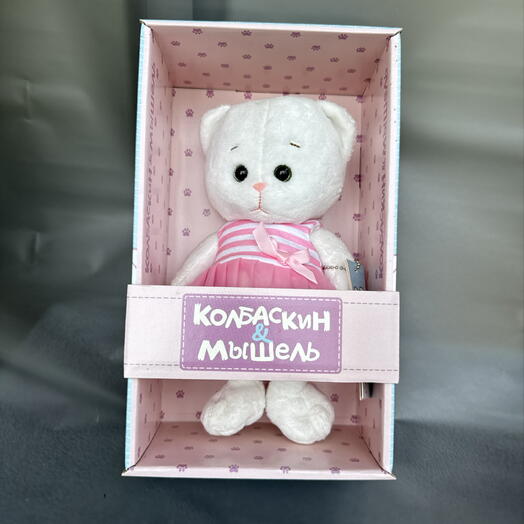 Игрушка кот в платье 👗
