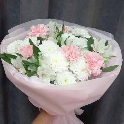 Авторский круглый букет 💐