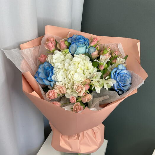 Букет с гортензией 💕