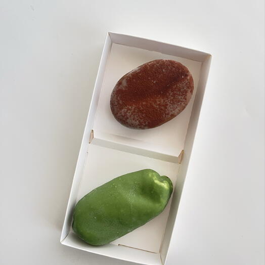 Корпусные пирожные Кофе Фисташка